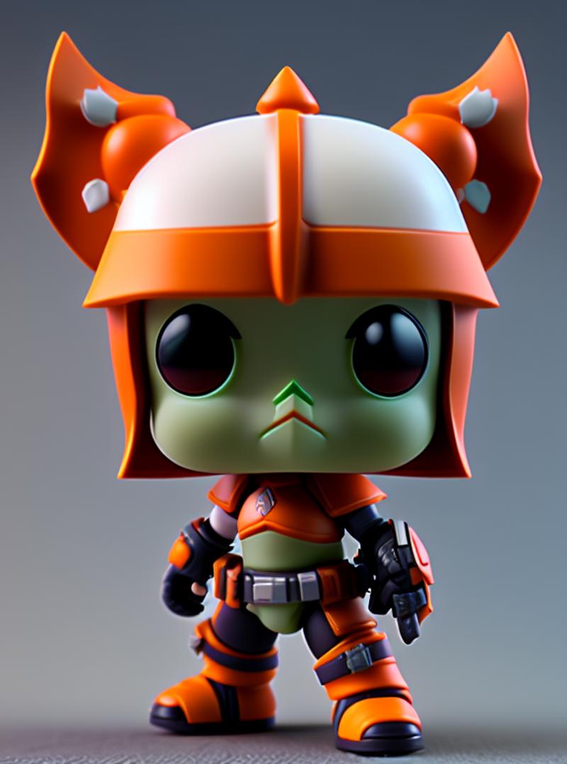 00380-2683226664-3d render of funko pop Baby Mandalorian, Short, 3D Render, High Quality, 4k, (RFKTR_plastic).png